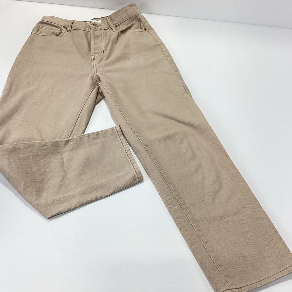 PacSun  Khaki High Rise Straight Pants Size 25 Women’s PAC Sun